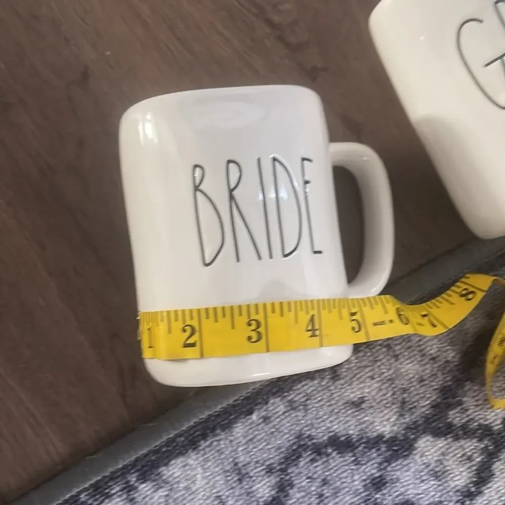 RAE DONN GROOM BRIDE wedding two pieces Mug